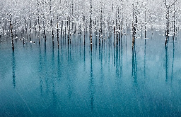 Invierno azul